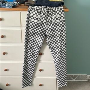 BDG checkered jeans